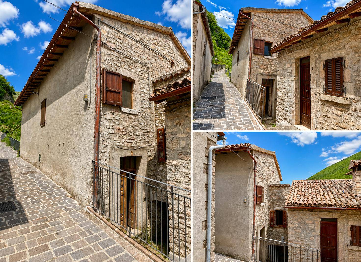 Porzione di Casa in vendita a Cerreto di Spoleto, Ponte