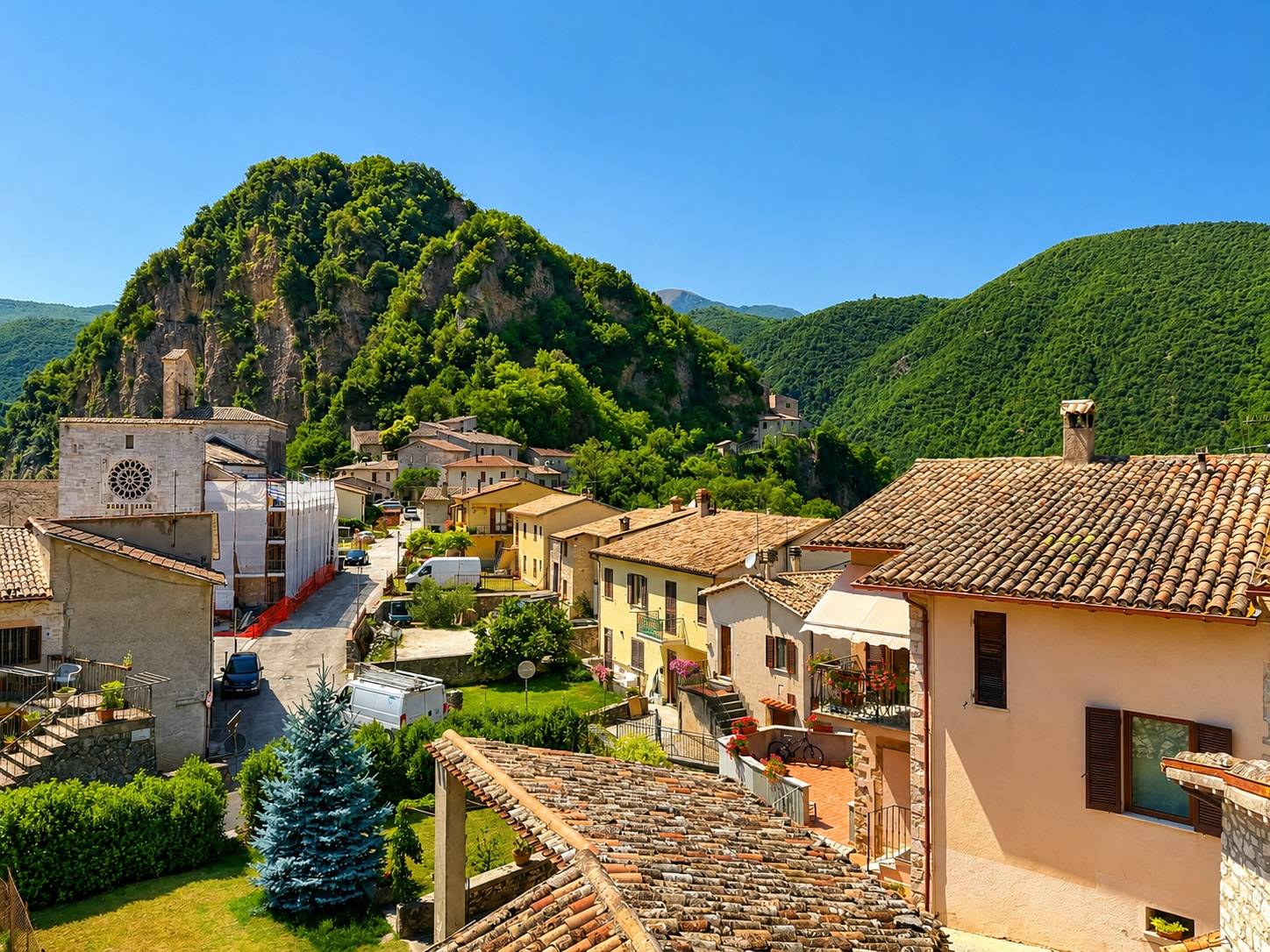 Appartamento in vendita a Cerreto di Spoleto, Ponte