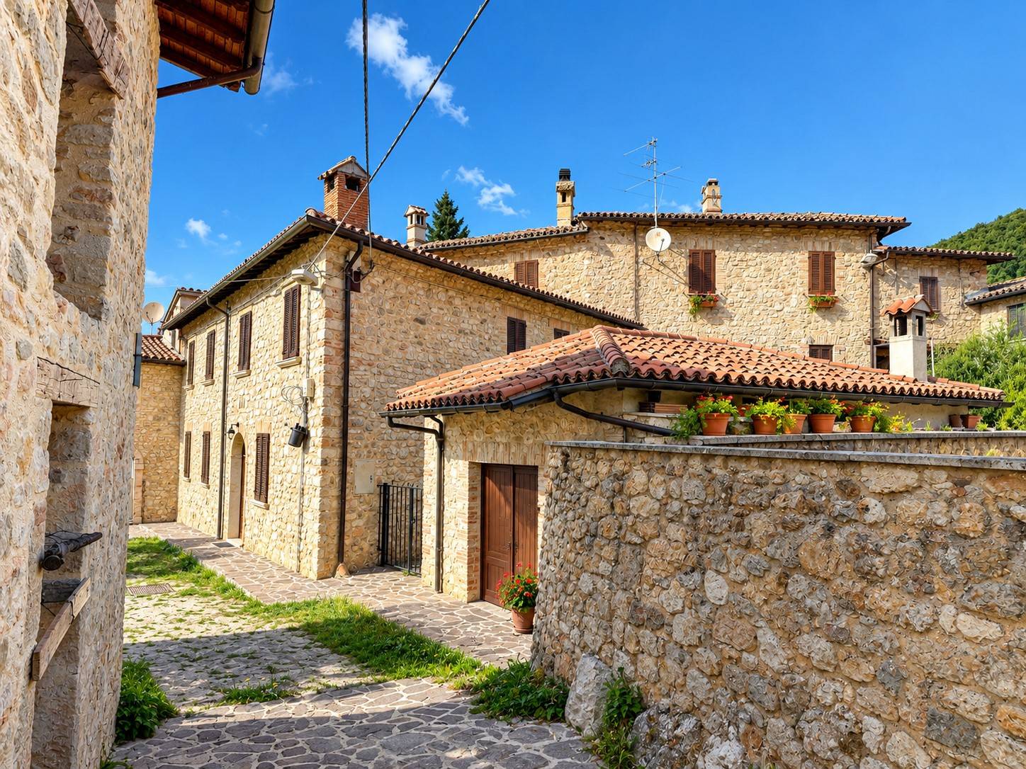 Porzione di Casa in vendita a Preci, Collazzoni