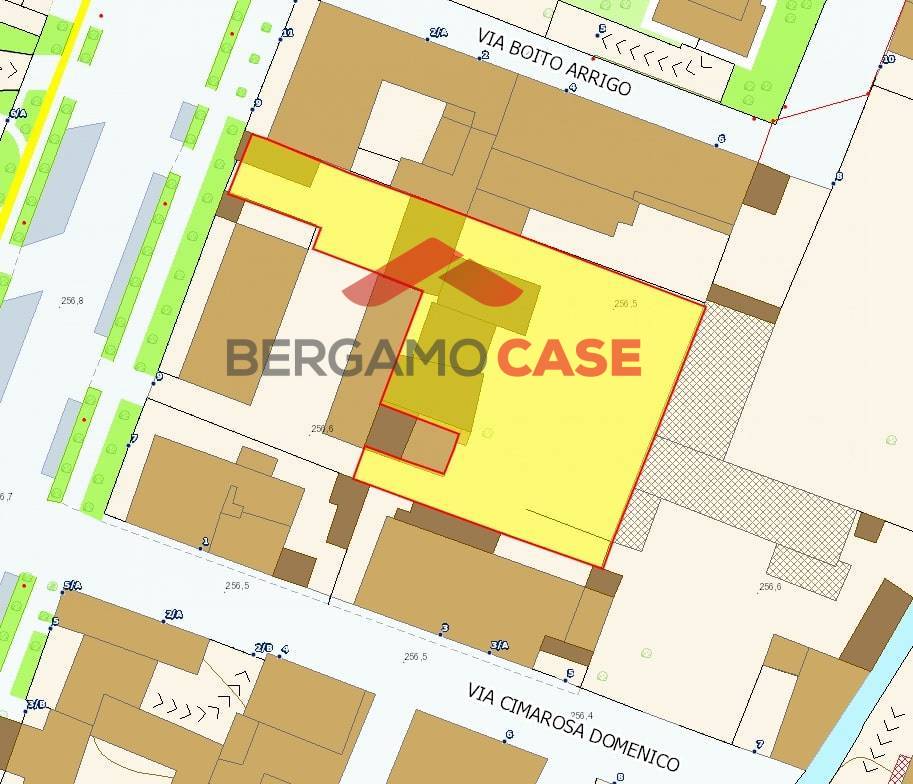 Terreno edificabile in vendita a Bergamo, Borgo Palazzo Media