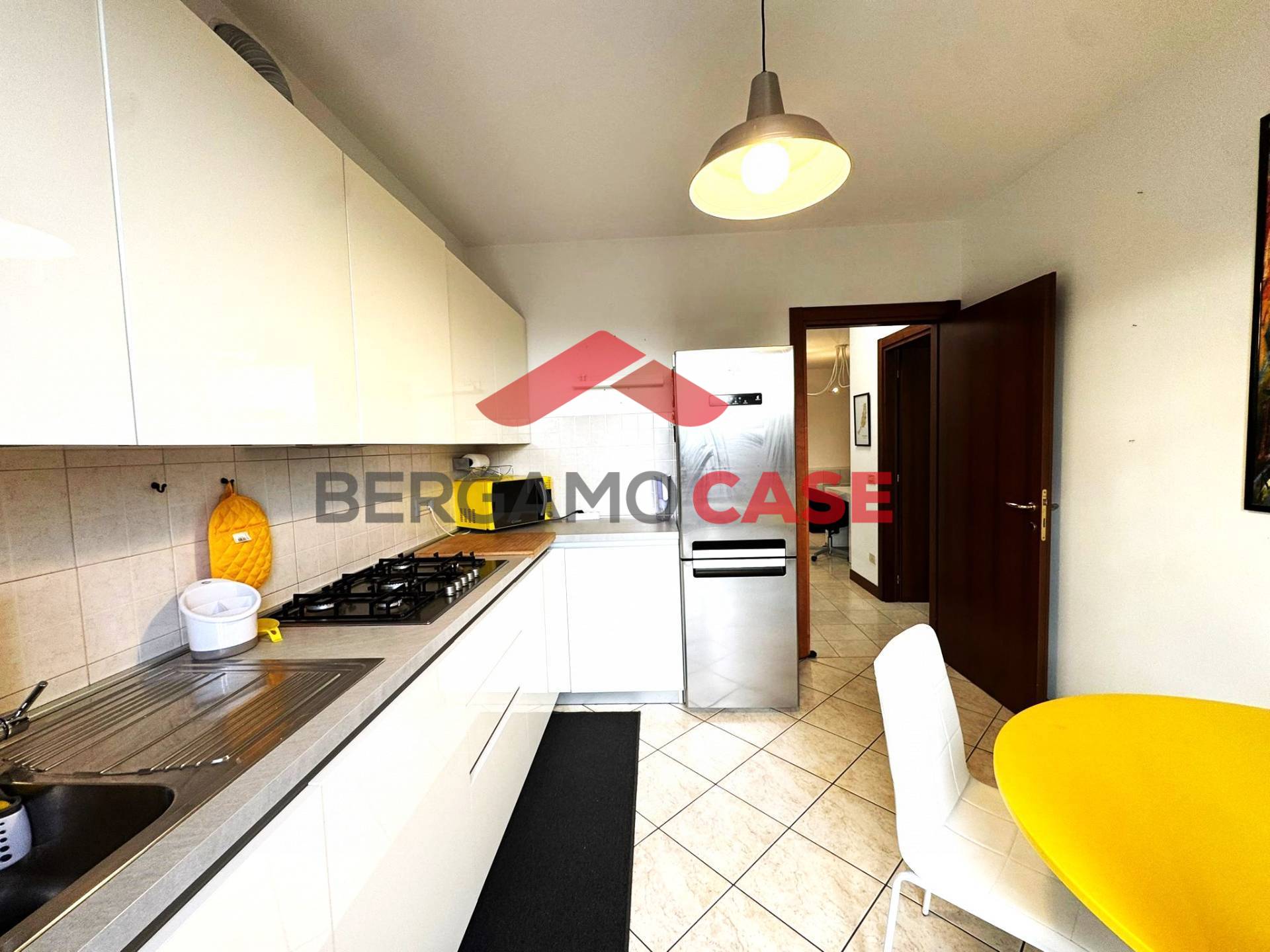 Trilocale in affitto a Bergamo, Borgo Palazzo Media