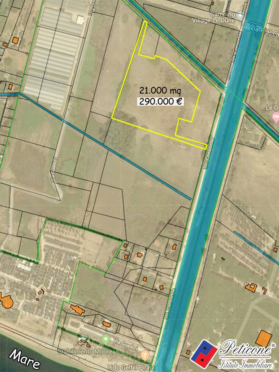 Terreno agricolo in vendita a Fondi, Marina di Fondi