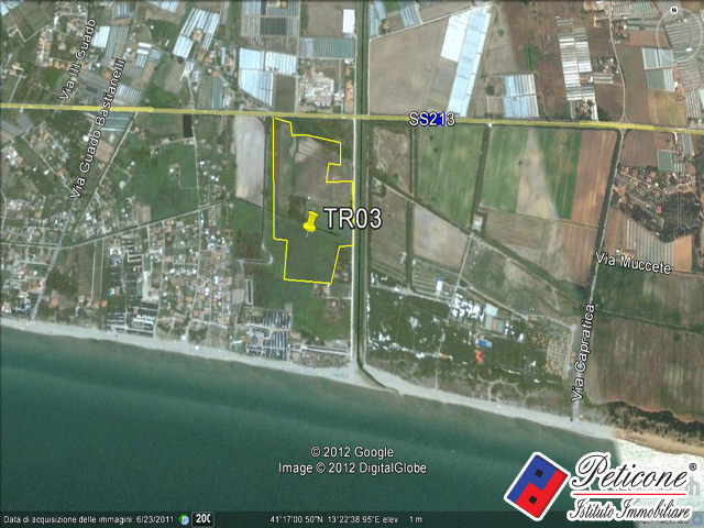 Terreno agricolo in vendita a Fondi, Marina di Fondi