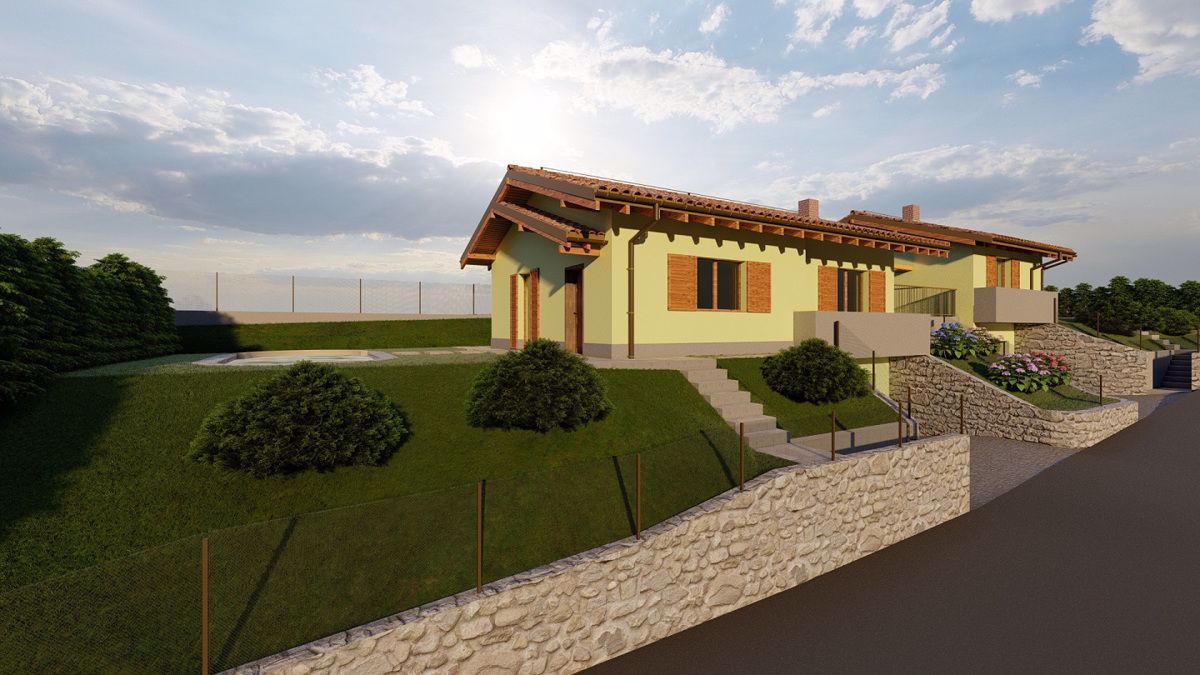 Villa Bifamiliare con giardino a Alta Valle Intelvi