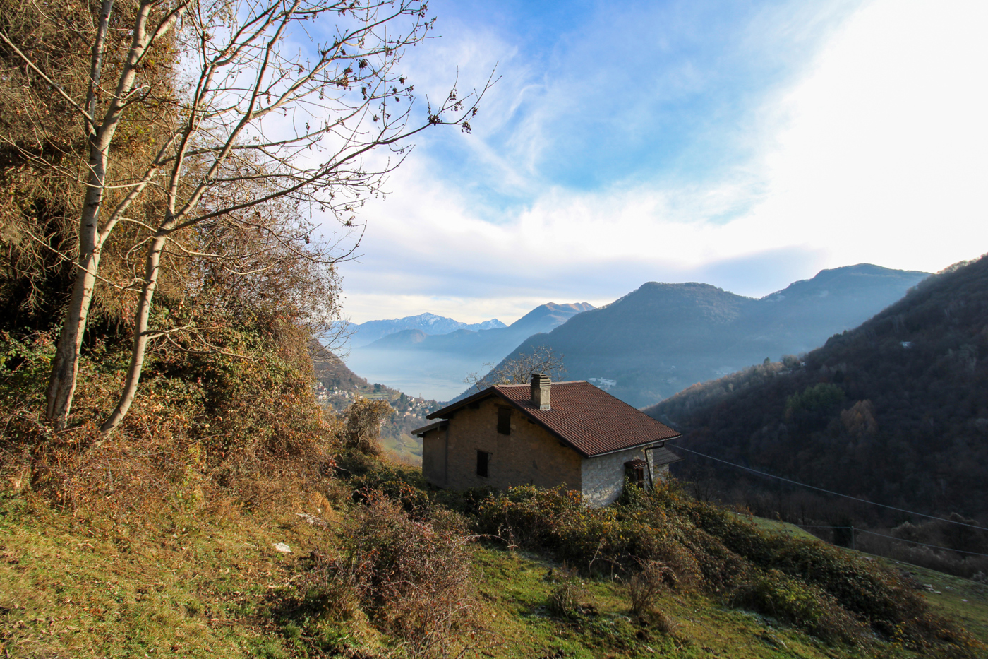 Rustico con giardino a Cerano d'Intelvi