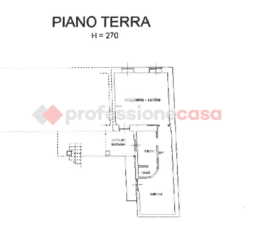 Bilocale con box a Borgomanero