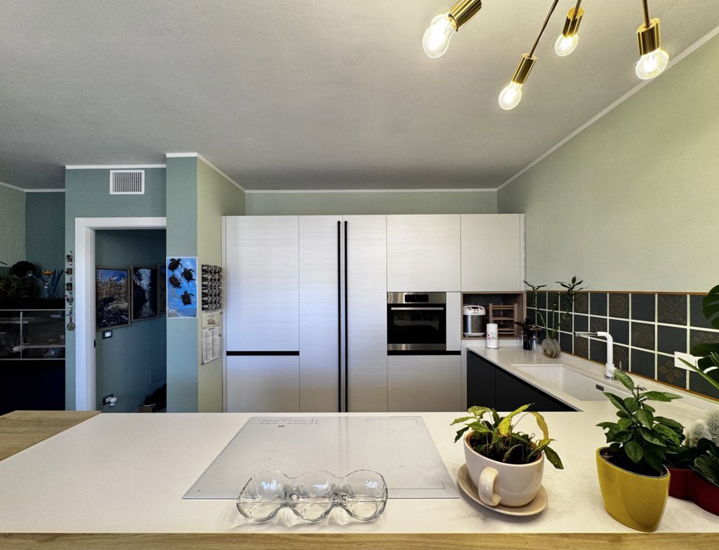 Trilocale con giardino a Meina