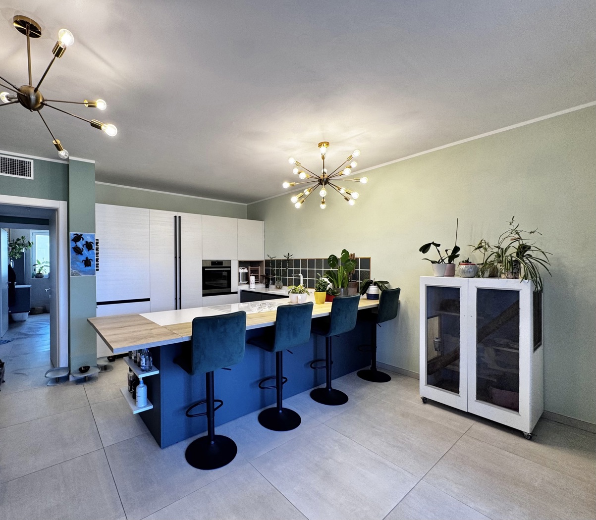 Trilocale con giardino a Meina