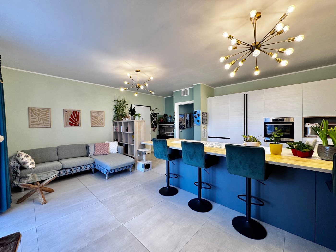 Trilocale con giardino a Meina