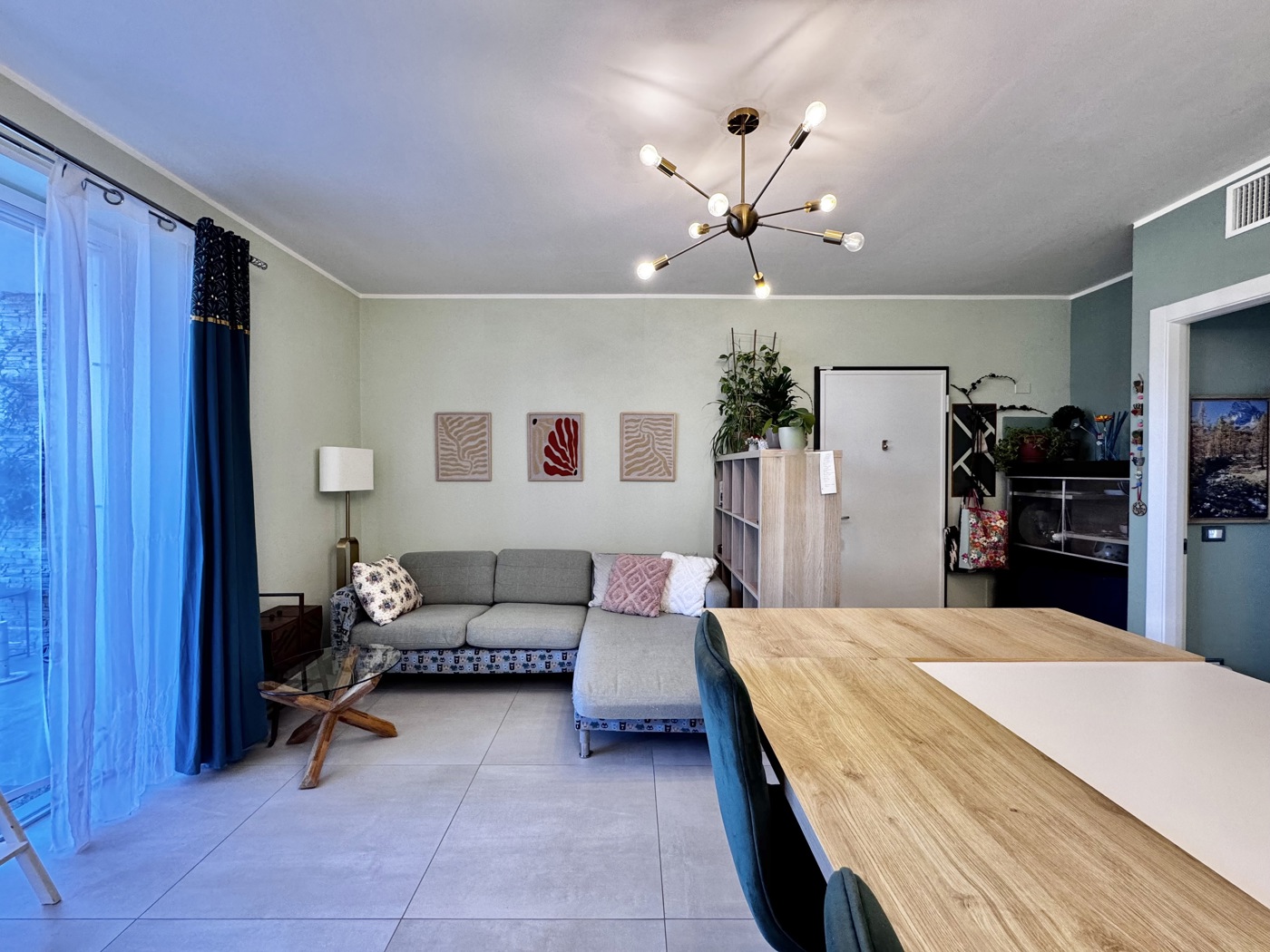 Trilocale con giardino a Meina