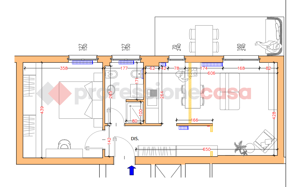 Bilocale nuovo a Arona