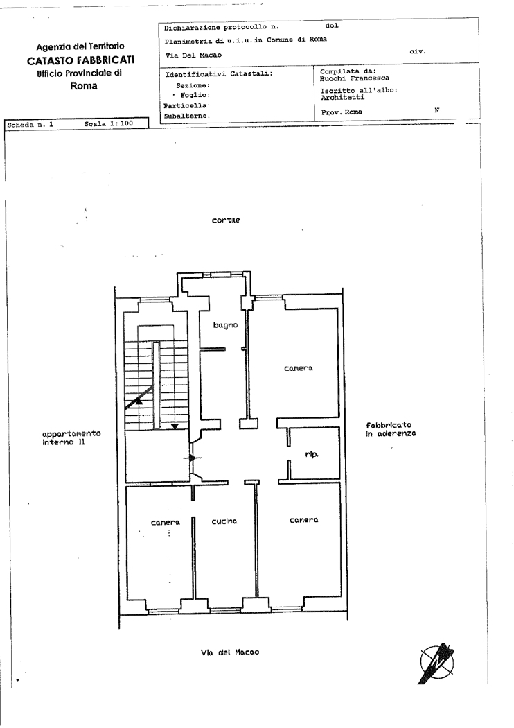 Trilocale in vendita a Roma