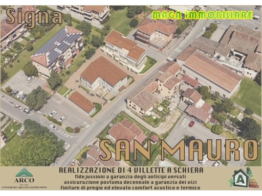 Villa con giardino, Signa san mauro a