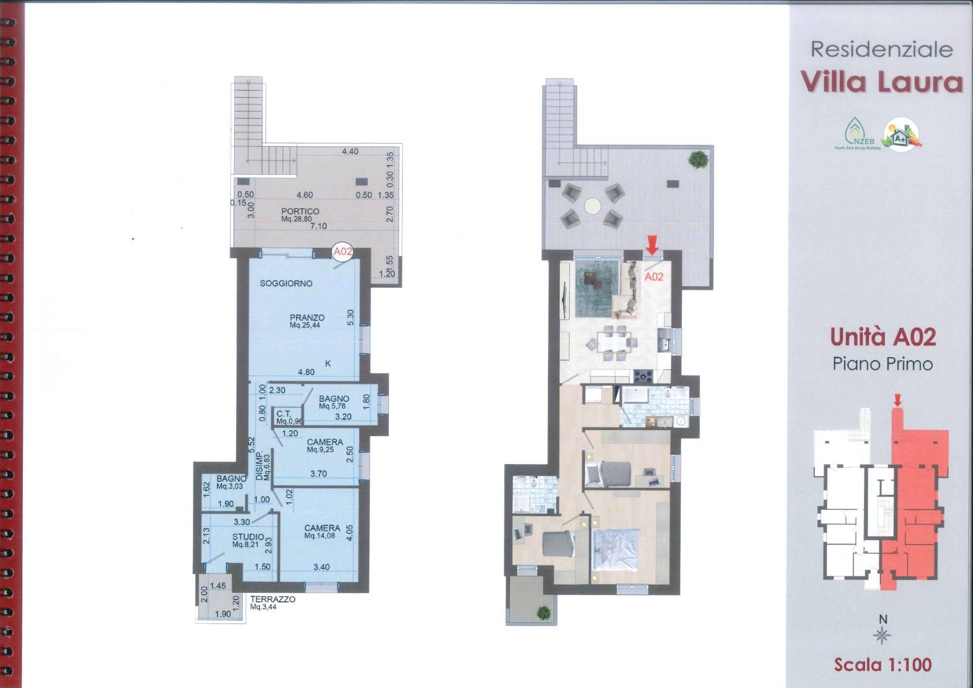Appartamento in vendita a Maranello, Pozza