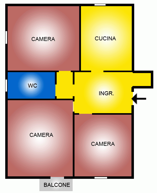 Quadrilocale in affitto, Bologna 13.s. vitale