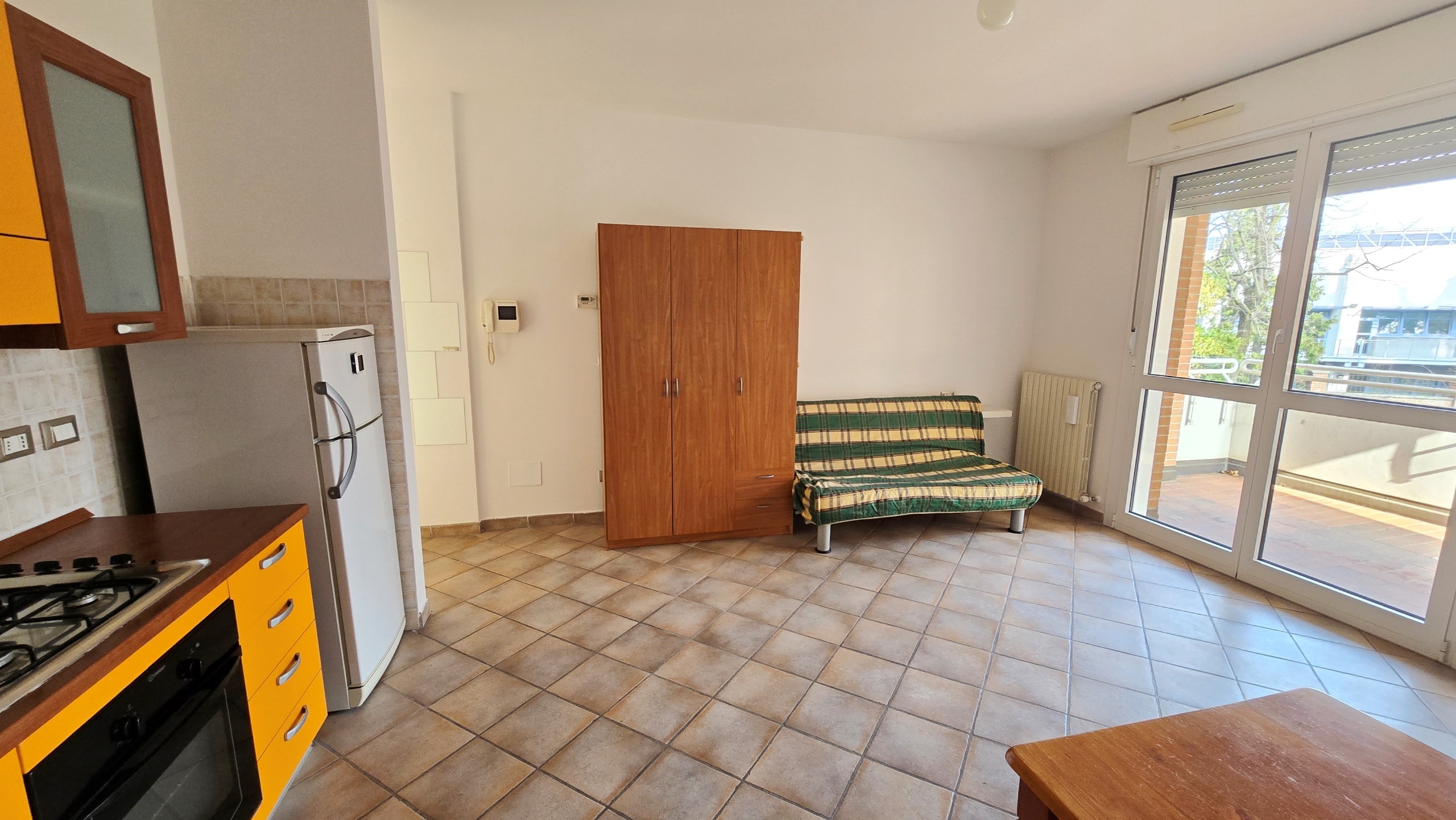 Monolocale con giardino, Bologna 13.s. vitale