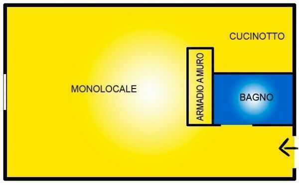 Monolocale in affitto, Bologna centro storico