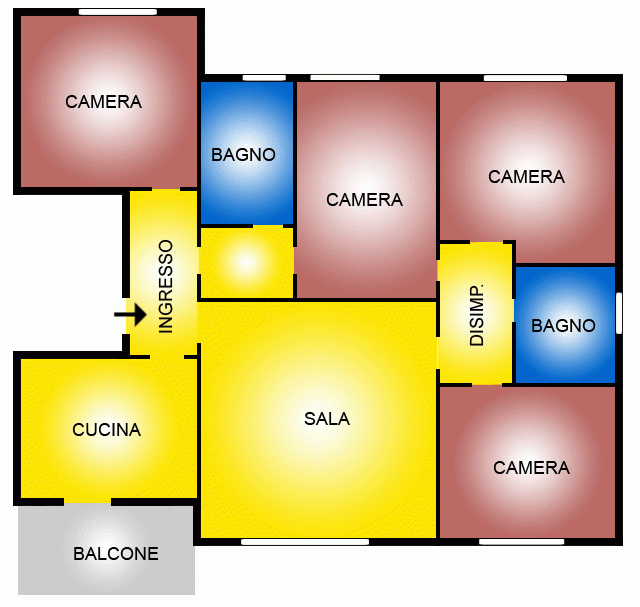 Appartamento con giardino, Bologna 01.borgo panigale