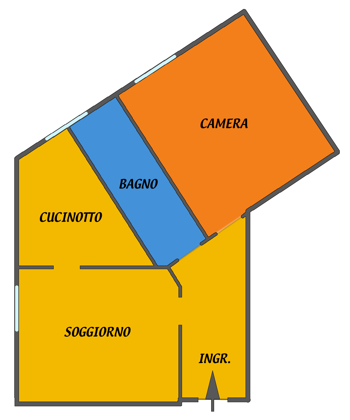 Bilocale in affitto, Bologna 09.san donato