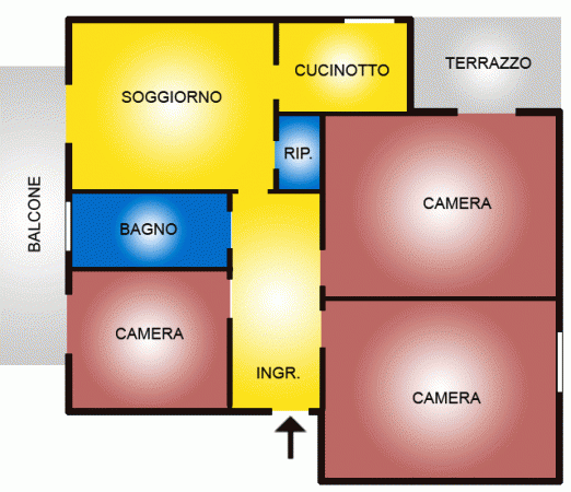 Quadrilocale in affitto, Bologna 09.san donato