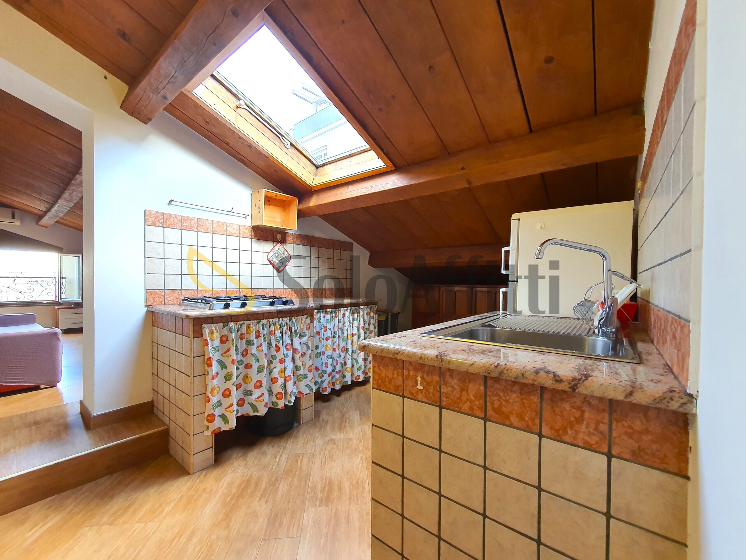 Mansarda ristrutturata, Catanzaro centro