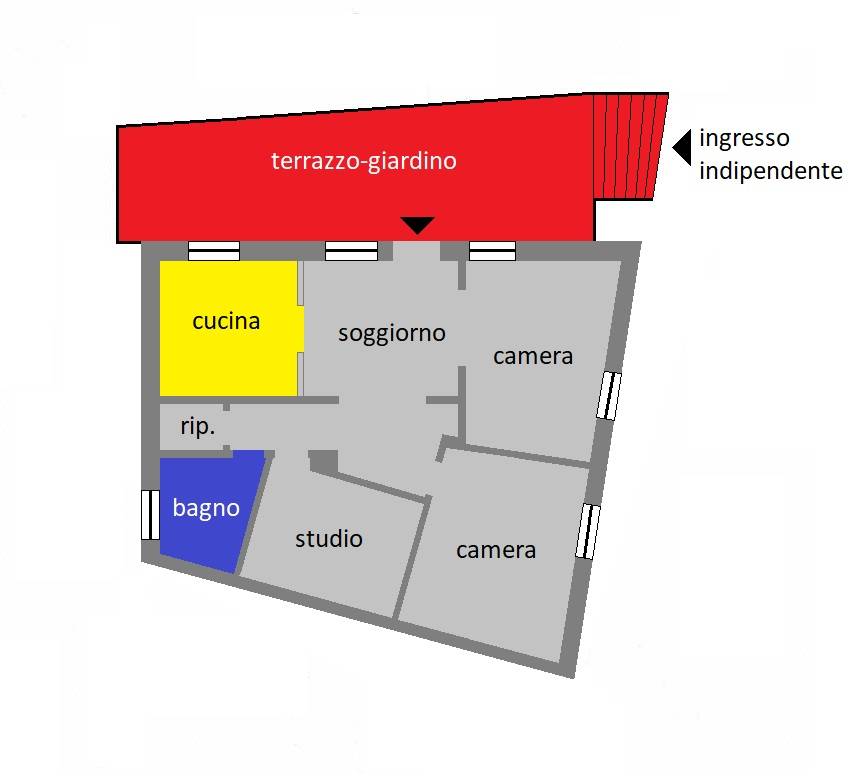 Appartamento in vendita a Genova, Principe