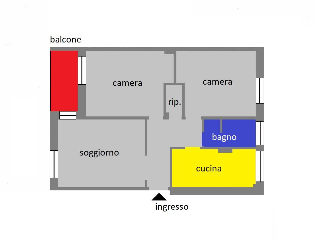 Appartamento in vendita a Genova, Granarolo