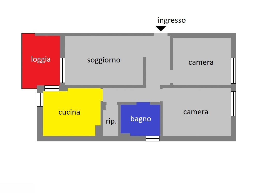 Appartamento in vendita a Genova, Granarolo