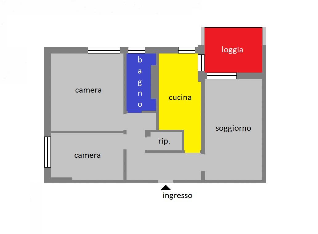 Appartamento in vendita a Genova, Granarolo