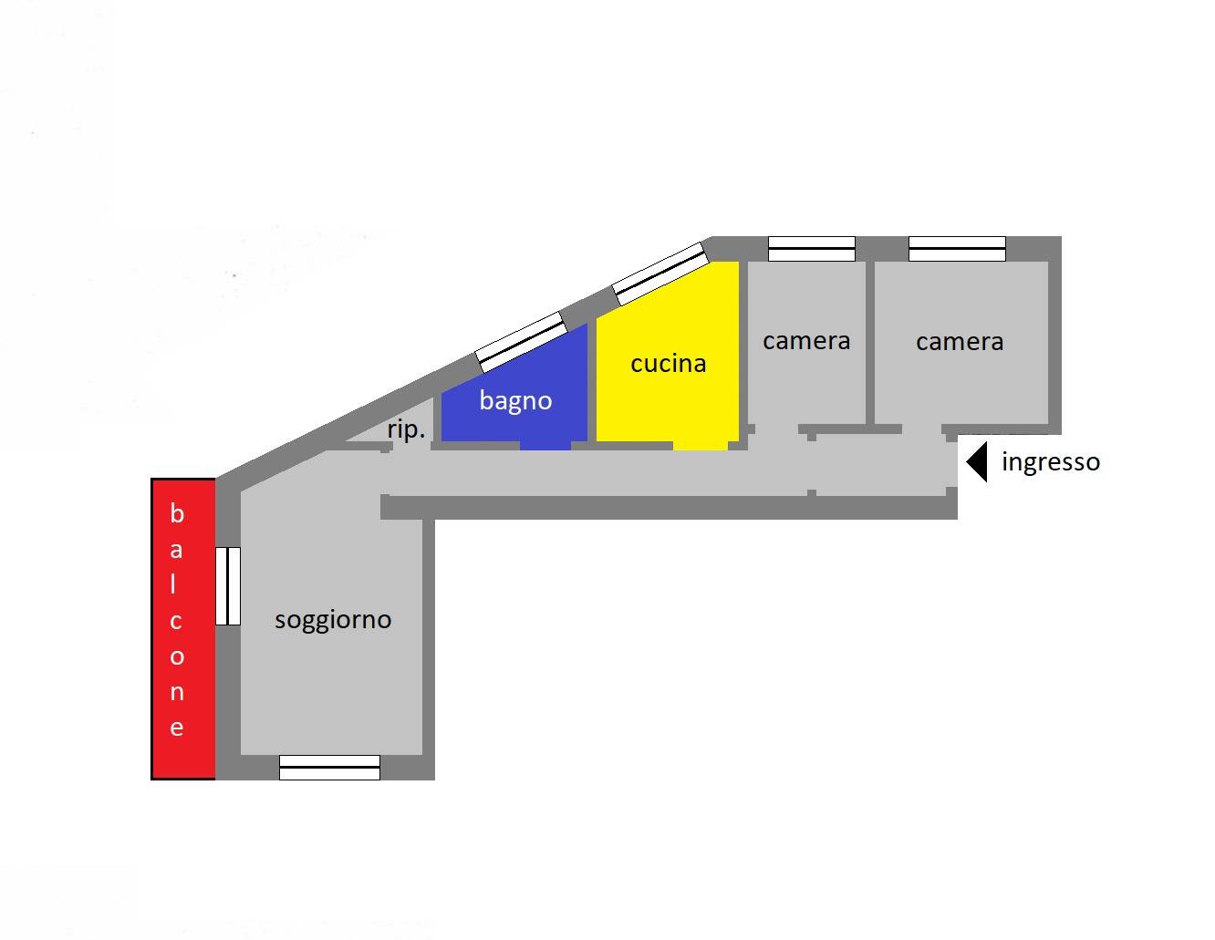 Appartamento in vendita a Genova, San Teodoro