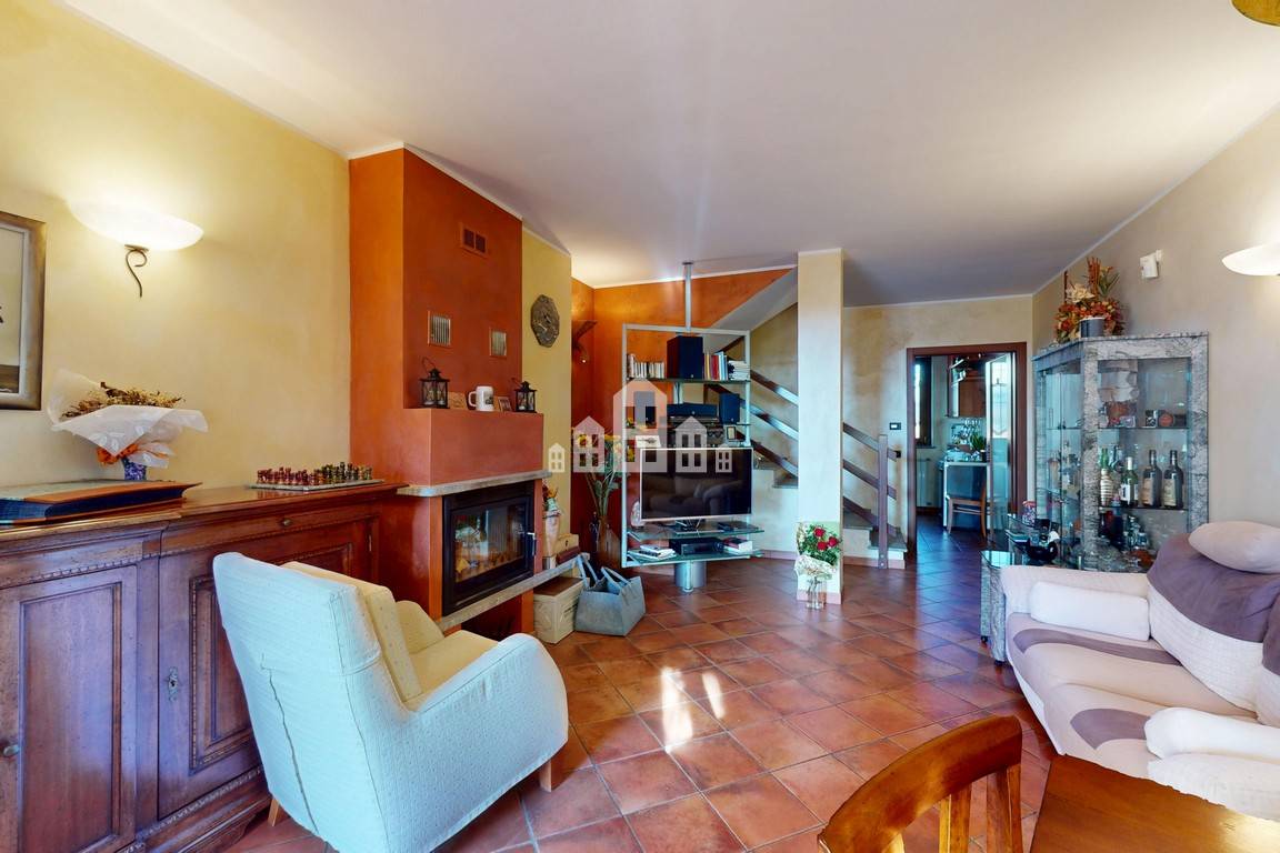 Villa a schiera centrale in vendita a San Giorgio Canavese