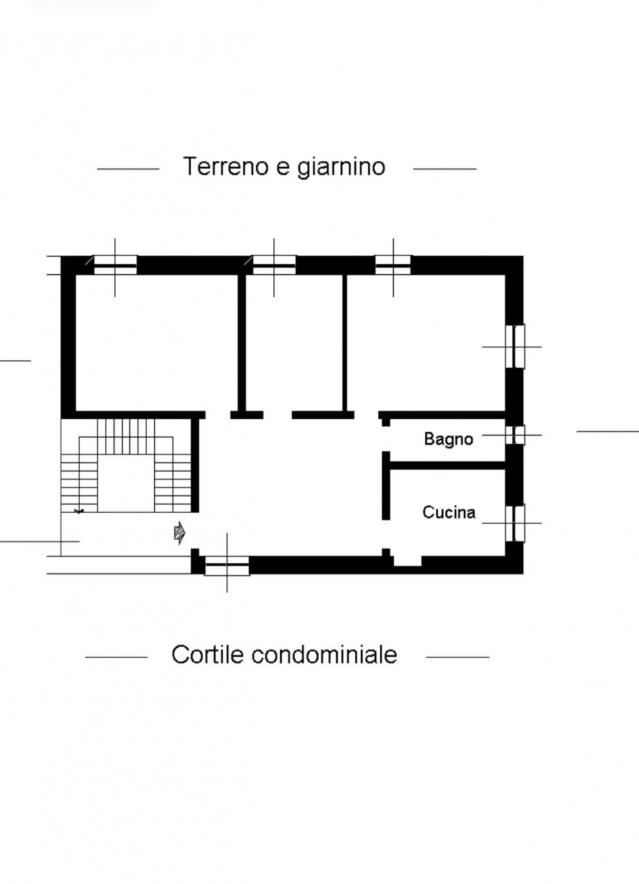 Appartamento in vendita in via pontetti, Genova
