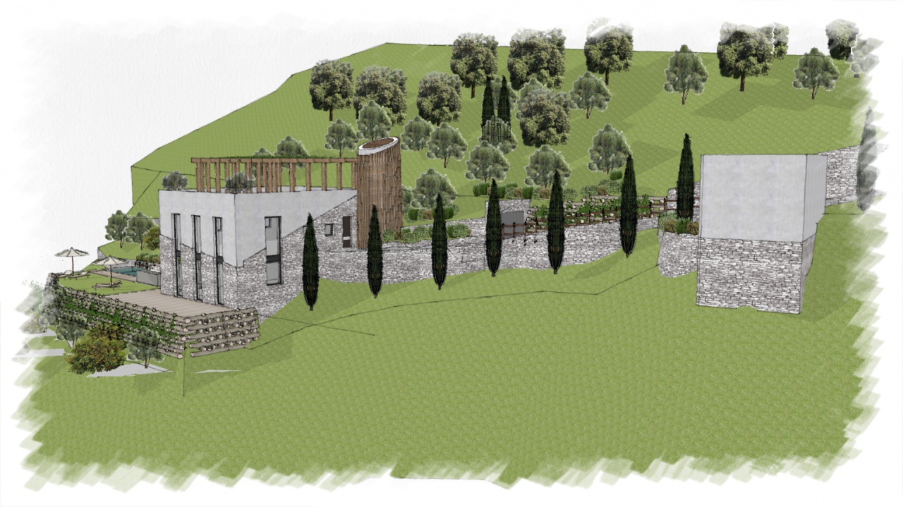 Villa con giardino in via bartolomeo bianco, Genova