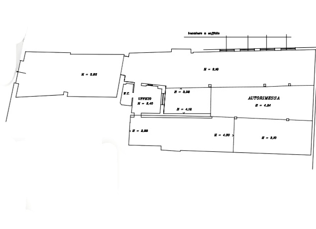 Box/Garage 400mq in vendita in via celesia, Genova