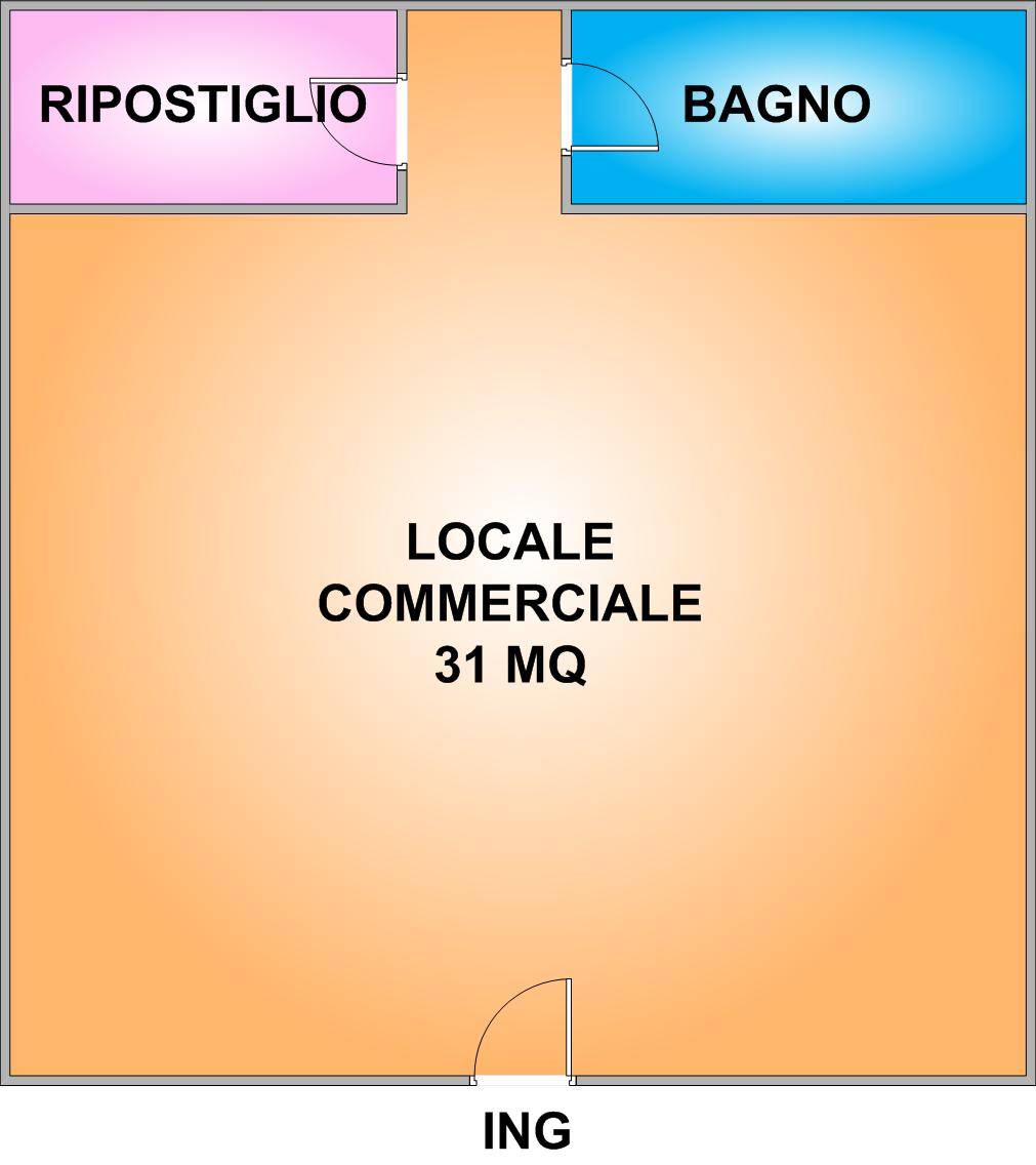 Locale commerciale in affitto a Napoli