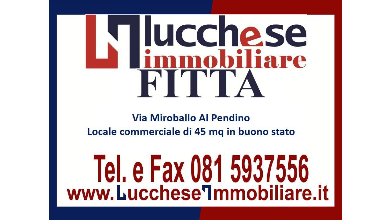 Locale commerciale in affitto a Napoli