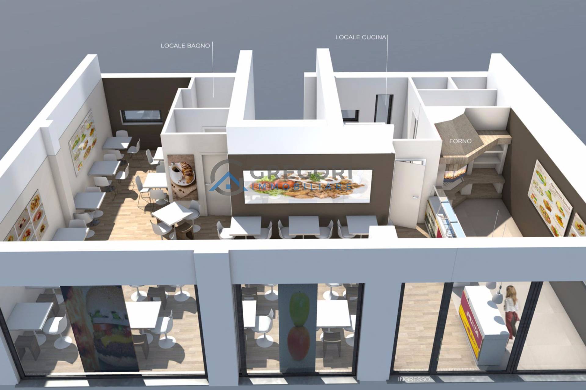 Locale commerciale in vendita a Alba Adriatica