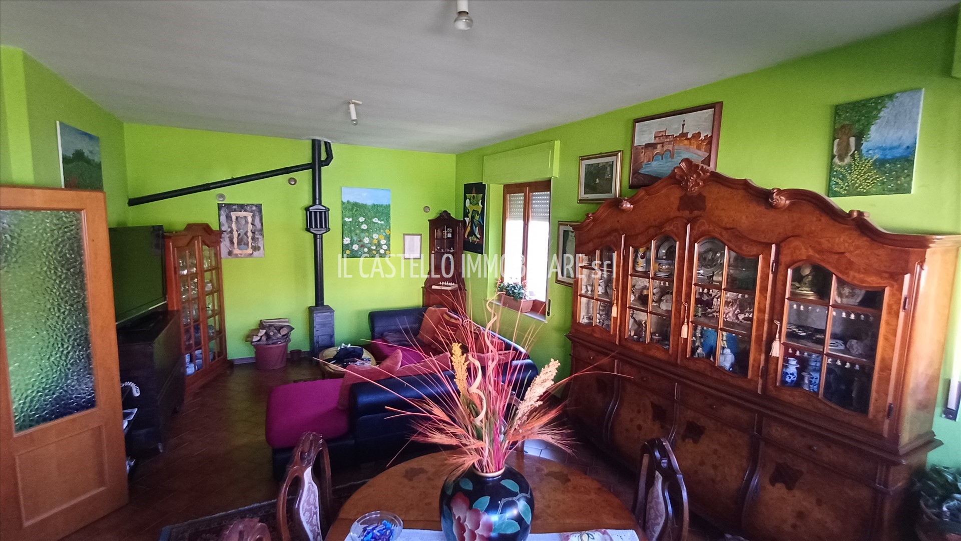 Appartamento con giardino, San Casciano dei Bagni palazzone