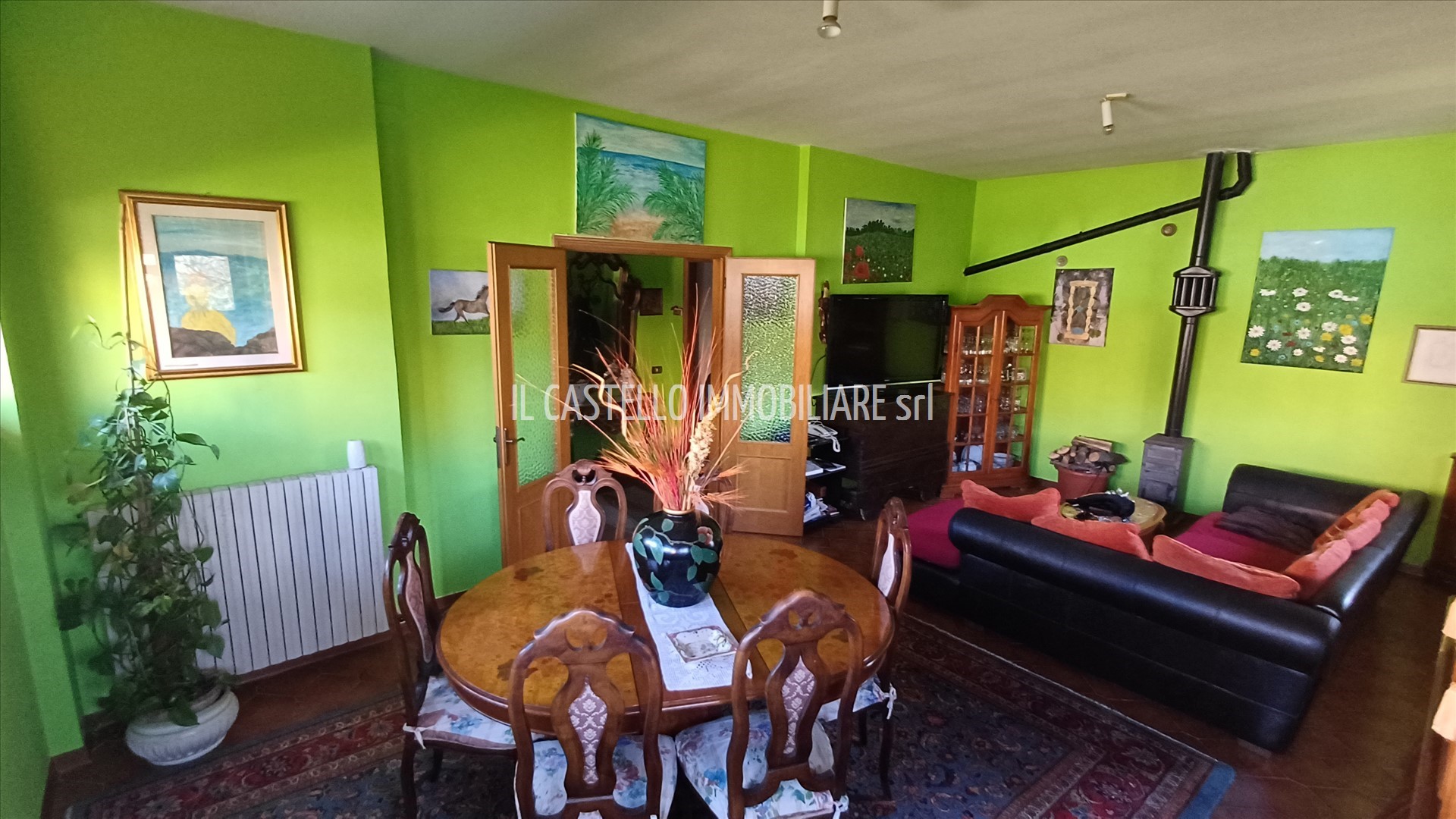 Appartamento con giardino, San Casciano dei Bagni palazzone