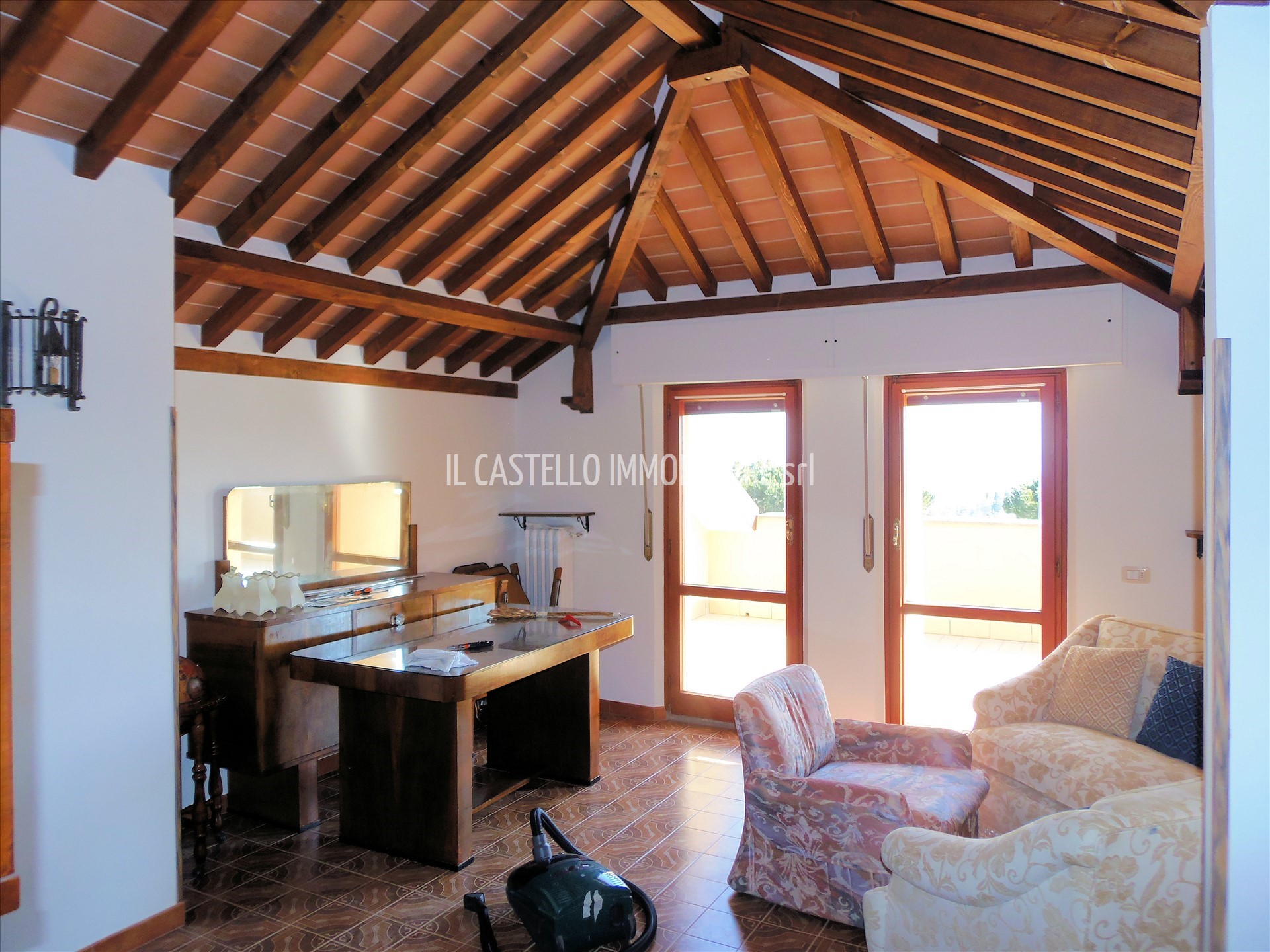 Appartamento con giardino a Sarteano