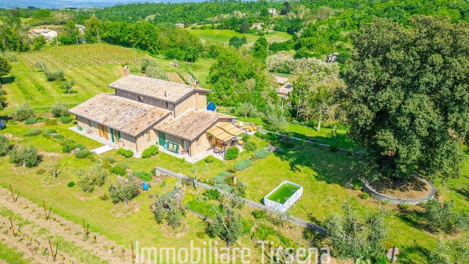 Rustico con giardino, Orvieto torre san severo
