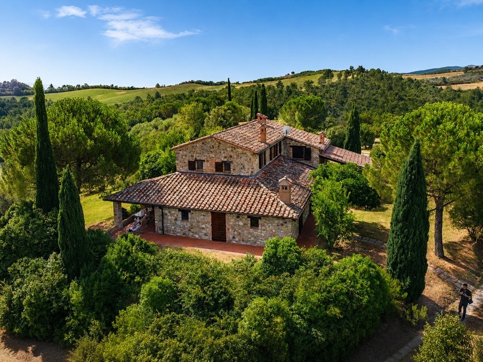 Villa con giardino a Fabro