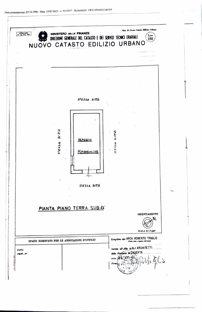 Box/Garage 36mq in vendita a Sessa Aurunca