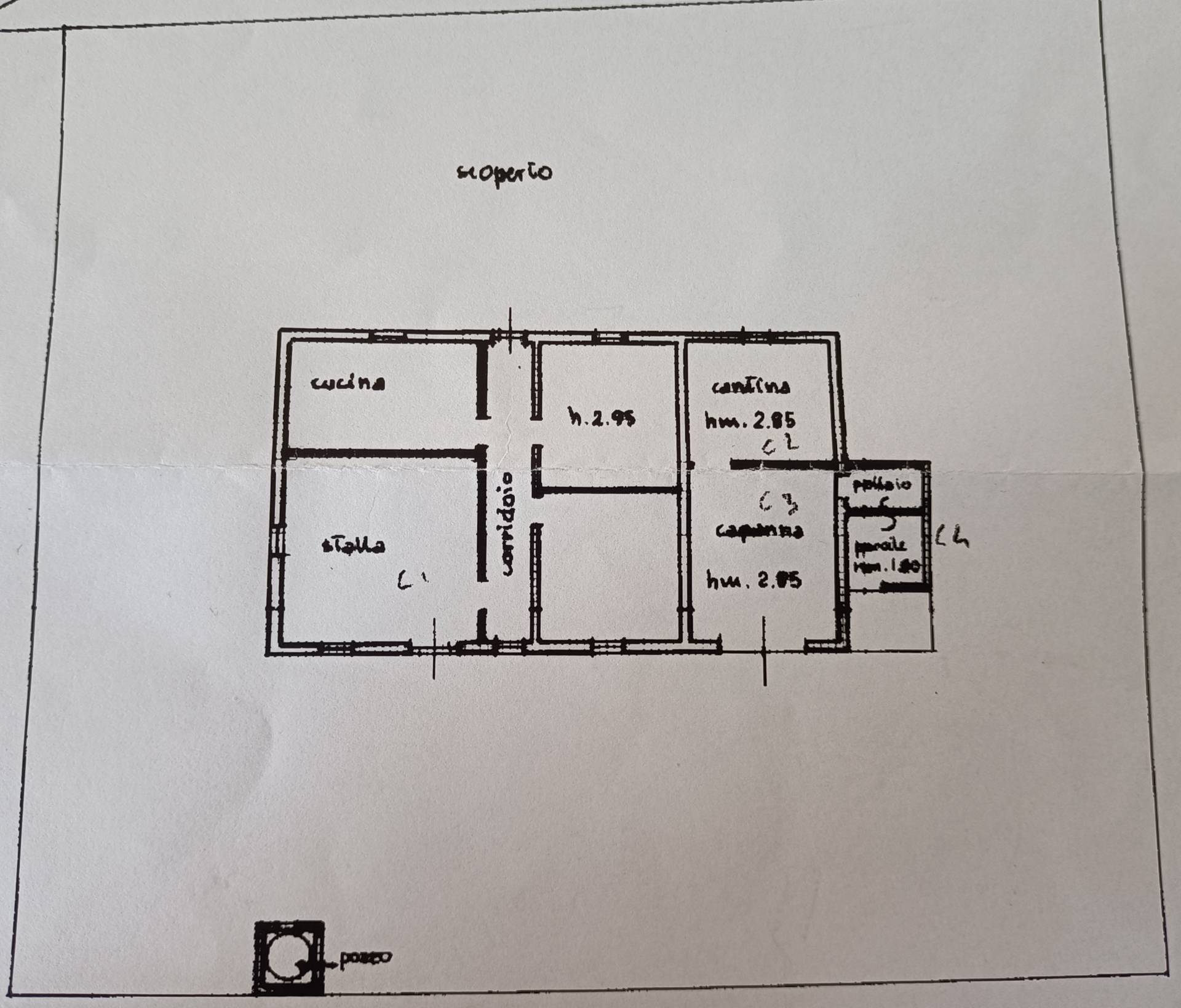 Casa colonica in vendita a Fano, Flaminio