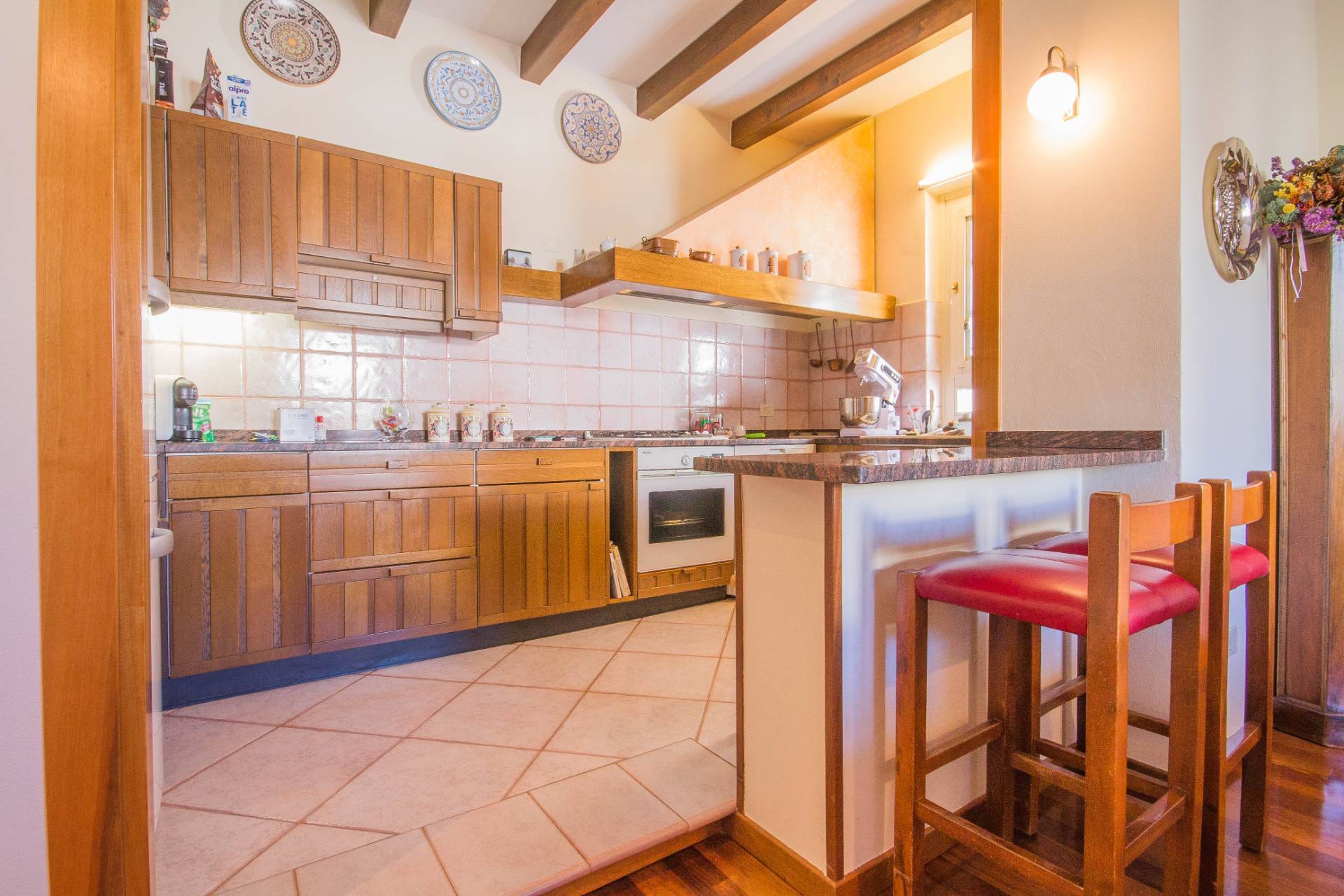 Porzione di villa in vendita a Povegliano Veronese, Centro