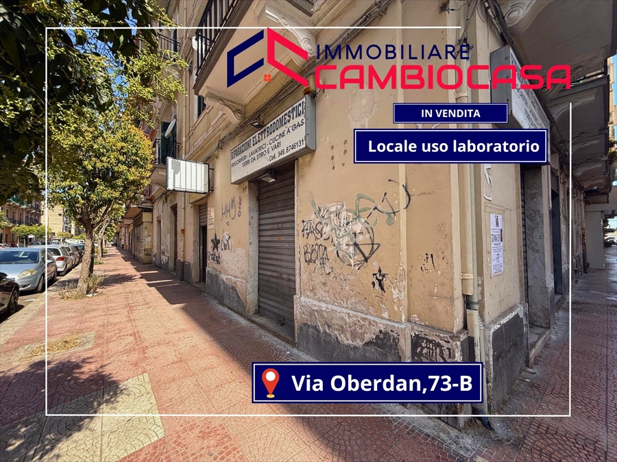 Laboratorio da ristrutturare in via oberdan 73, Taranto