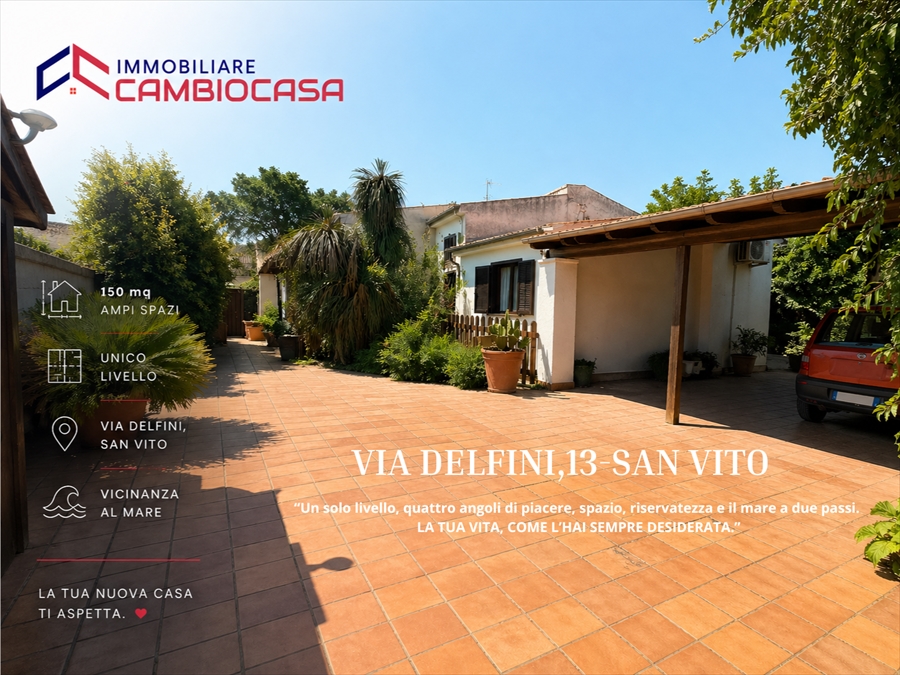 Villa con giardino in via delfini 13, Taranto