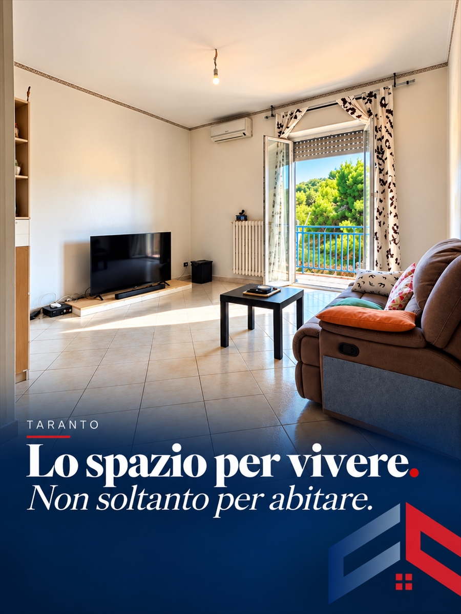 Trilocale con box in via mar grande 17, Taranto