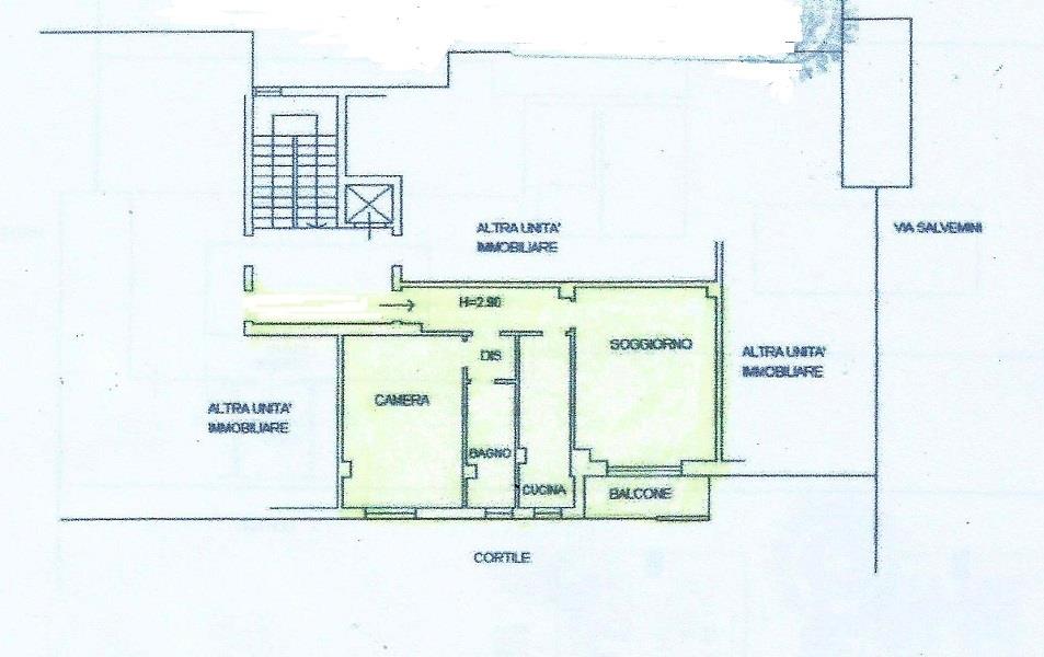 Appartamento da ristrutturare in via gaetano salvemini 5 20161 milano, Milano