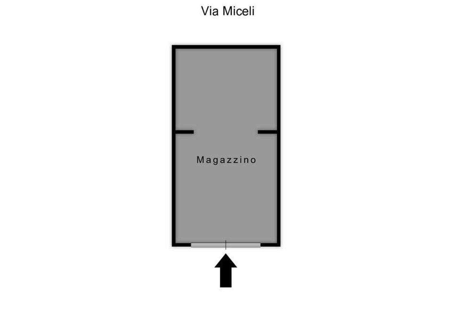 Locale commerciale in vendita in via miceli 34, Monreale